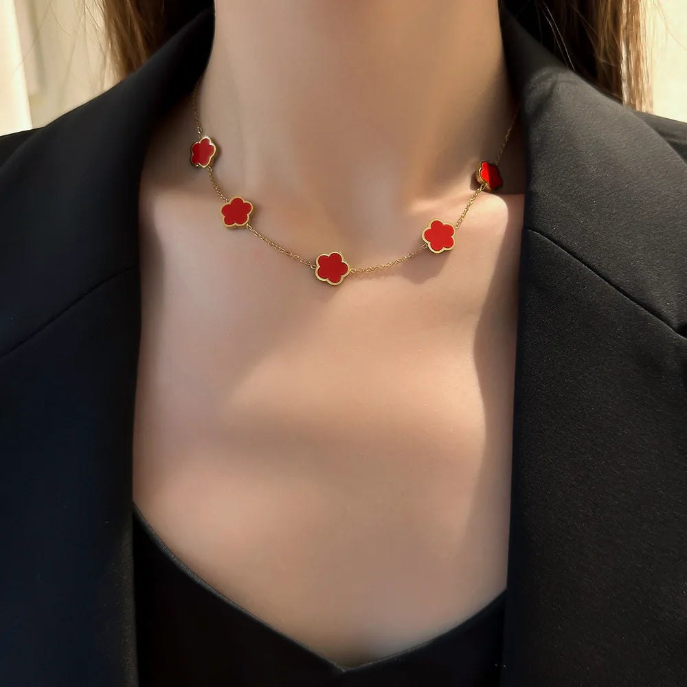 FLOWER LUXURY NECKLACE