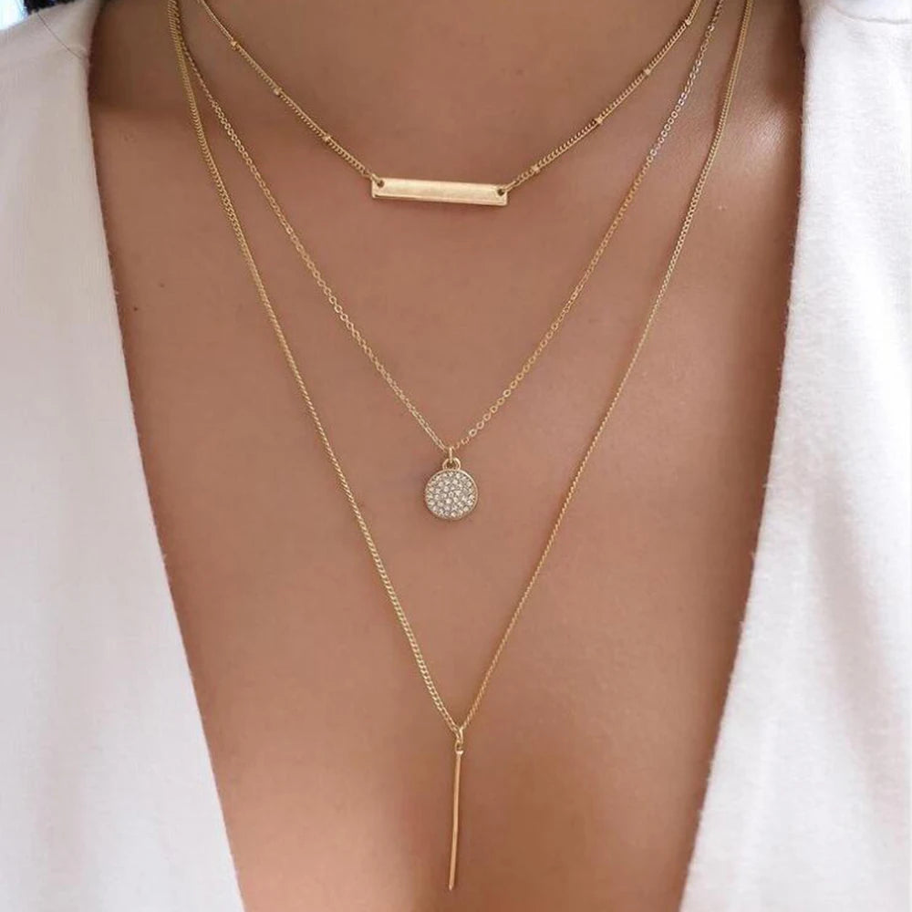 MULTIPLE LAYERED NECKLACE