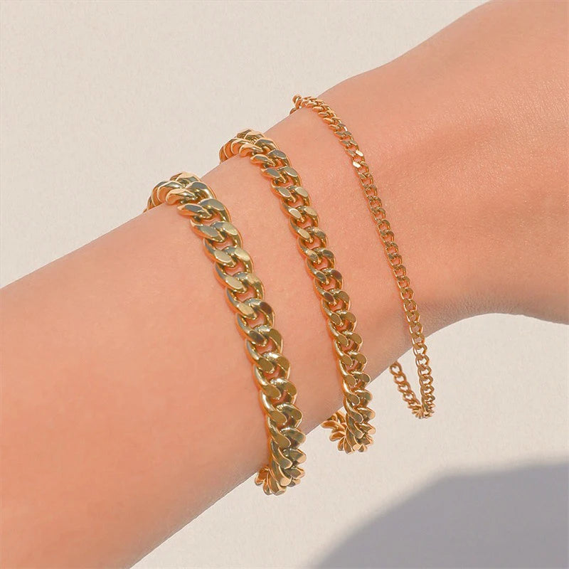 CUBAN CHARM BRACELET