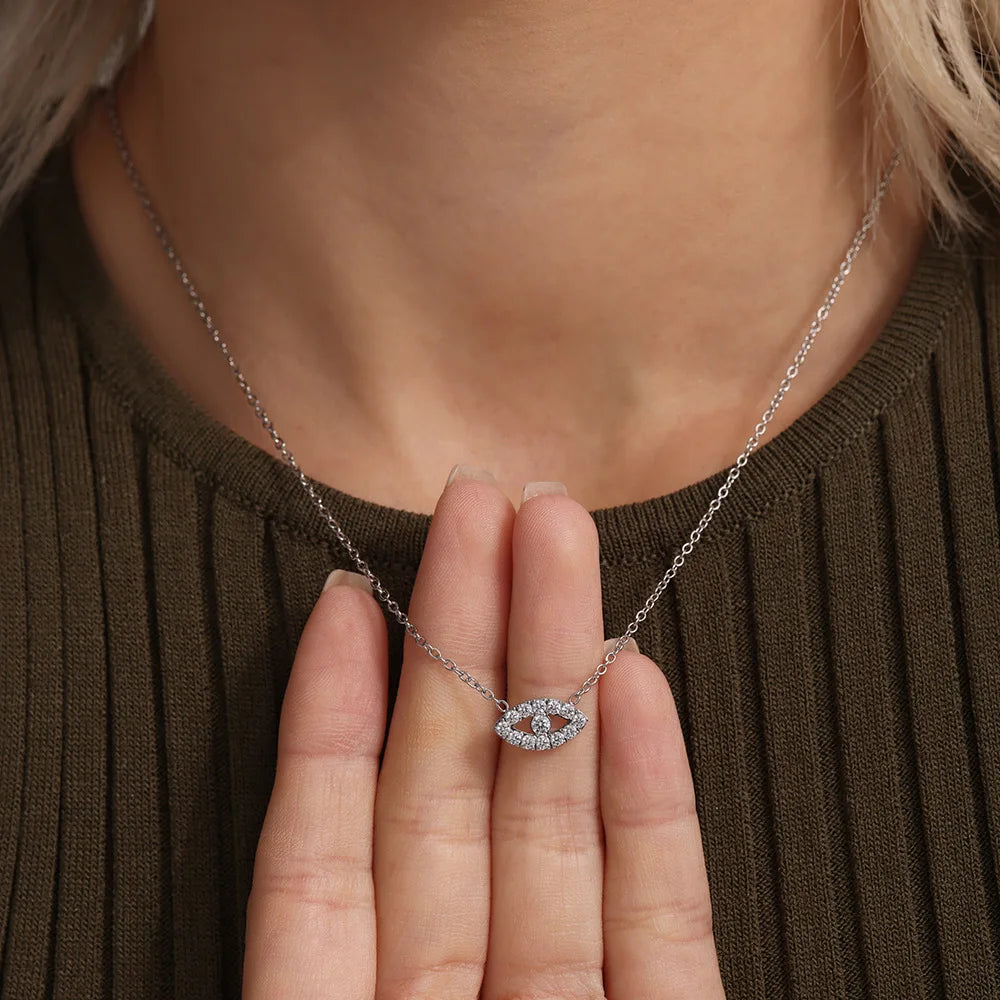 DAILY EYES CHARM NECKLACE