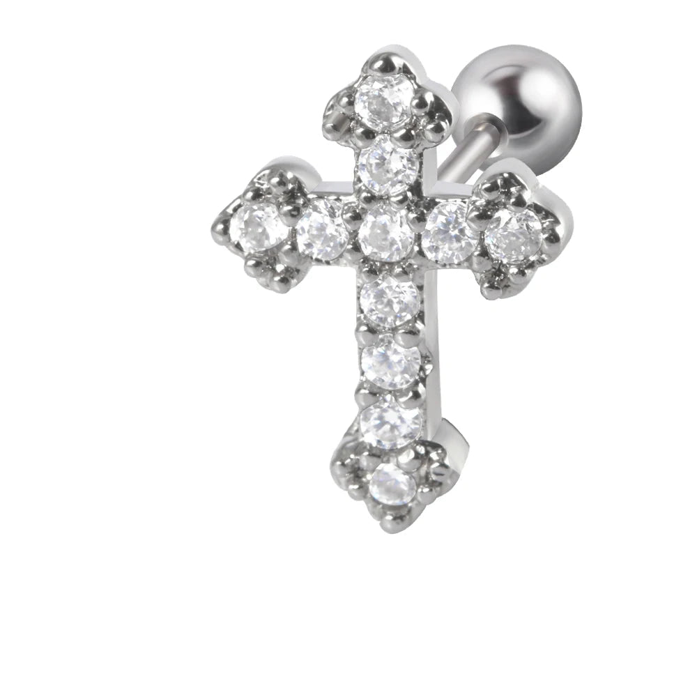 CROSSED EARRINGS