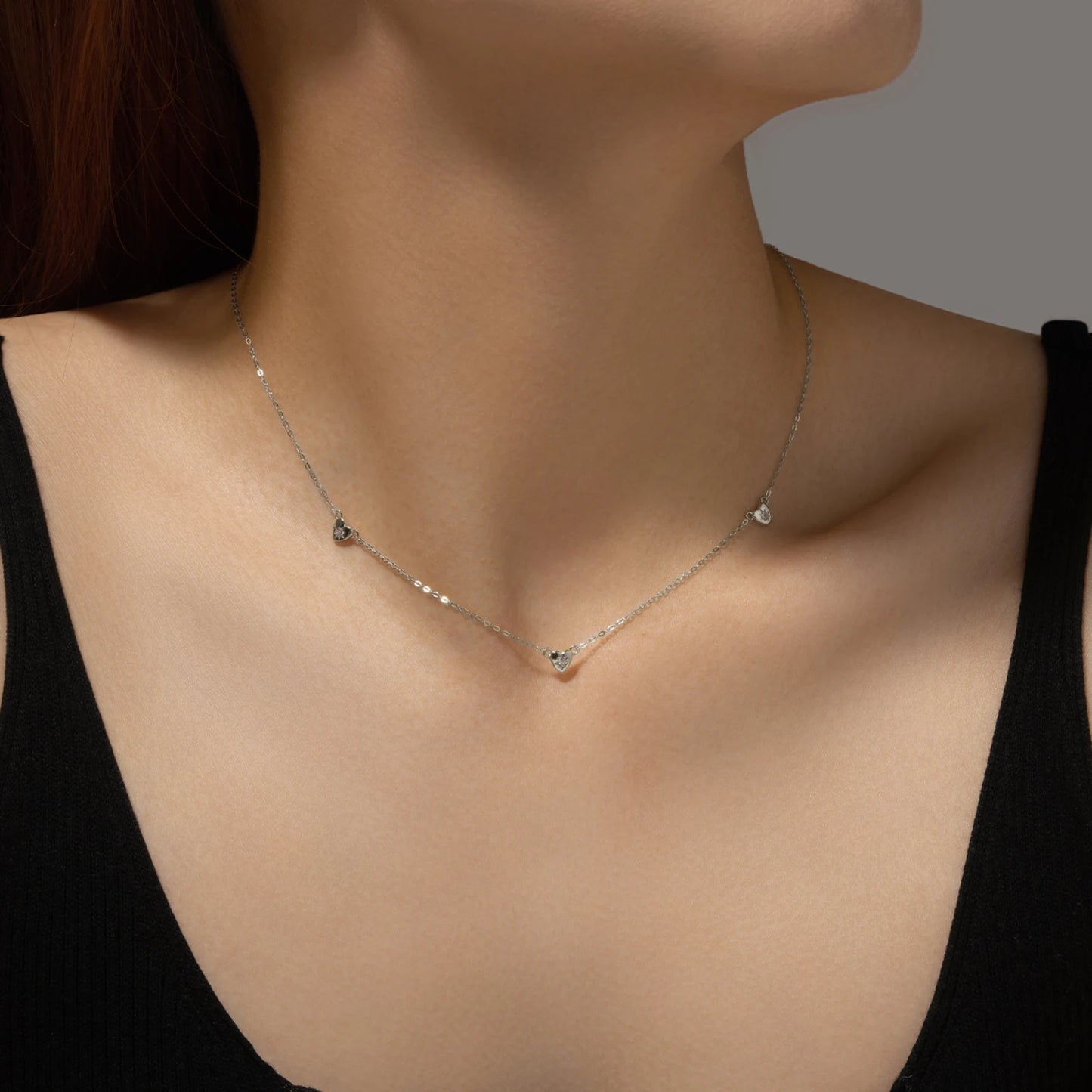 THREE HERAT CHARM NECKLACE