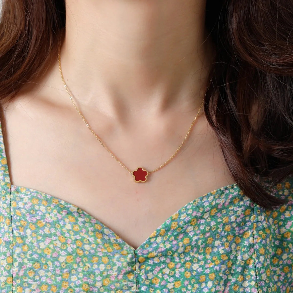 PLUM BLOSSOM NECKLACE