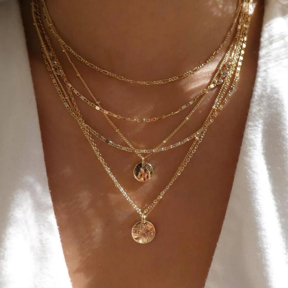 MULTIPLE LAYERED NECKLACE