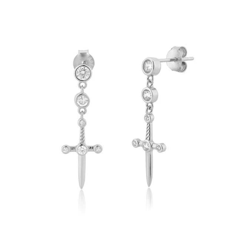 UNIQUE CROSS EARRINGS