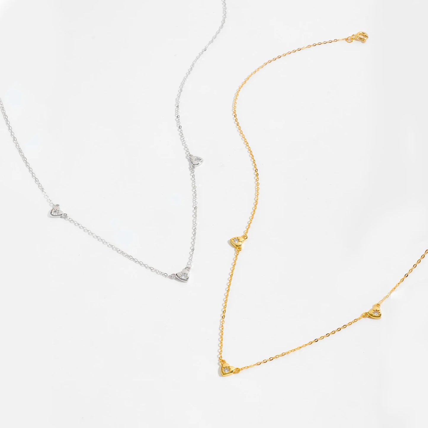 THREE HERAT CHARM NECKLACE