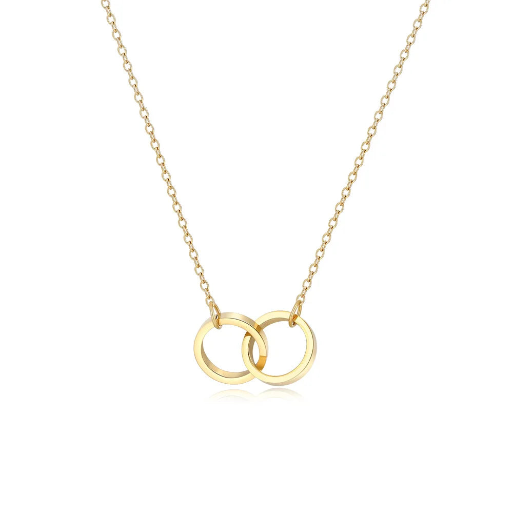 TOGETHER ENGRAVED NECKLACE