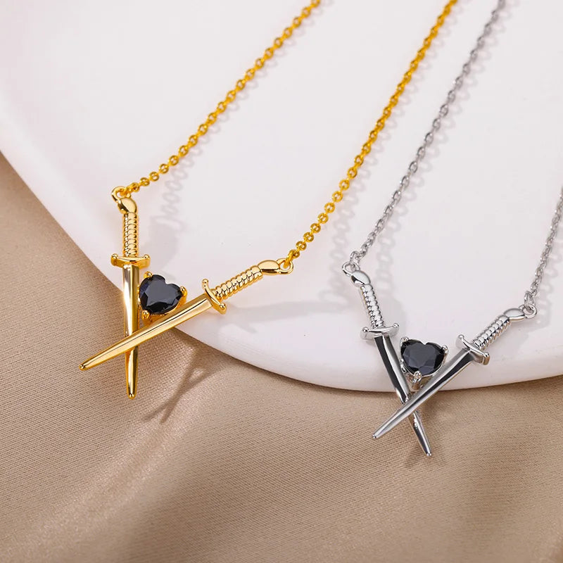 SWORD HEART NECKLACE