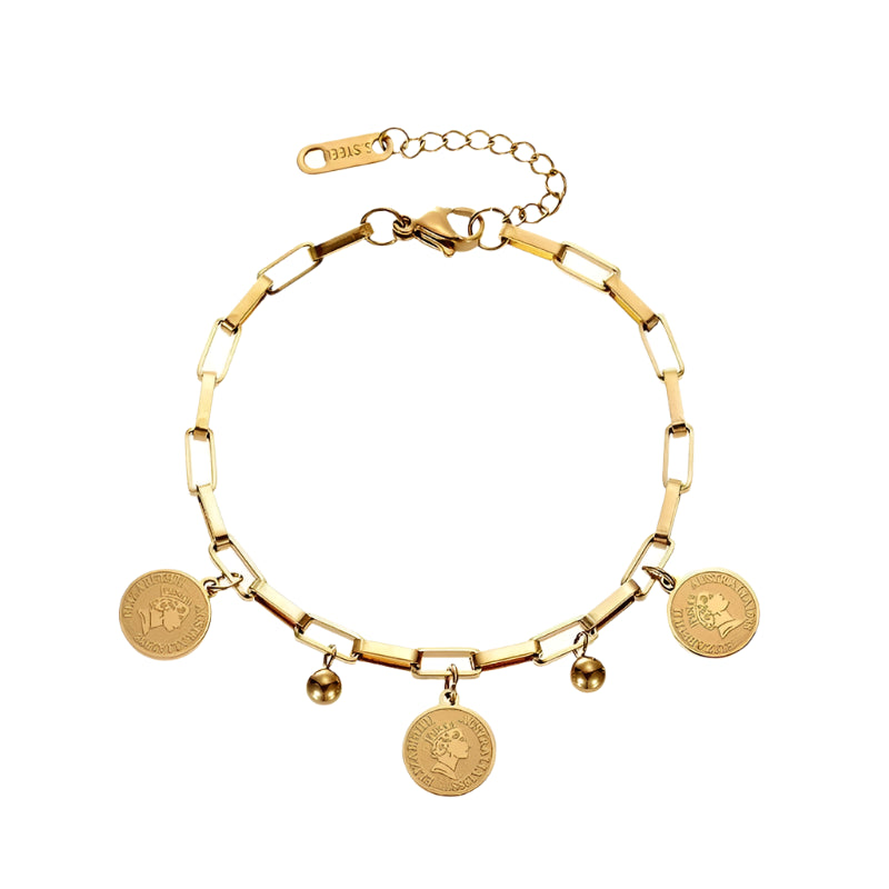 VIBE WITH COINS BRACELET