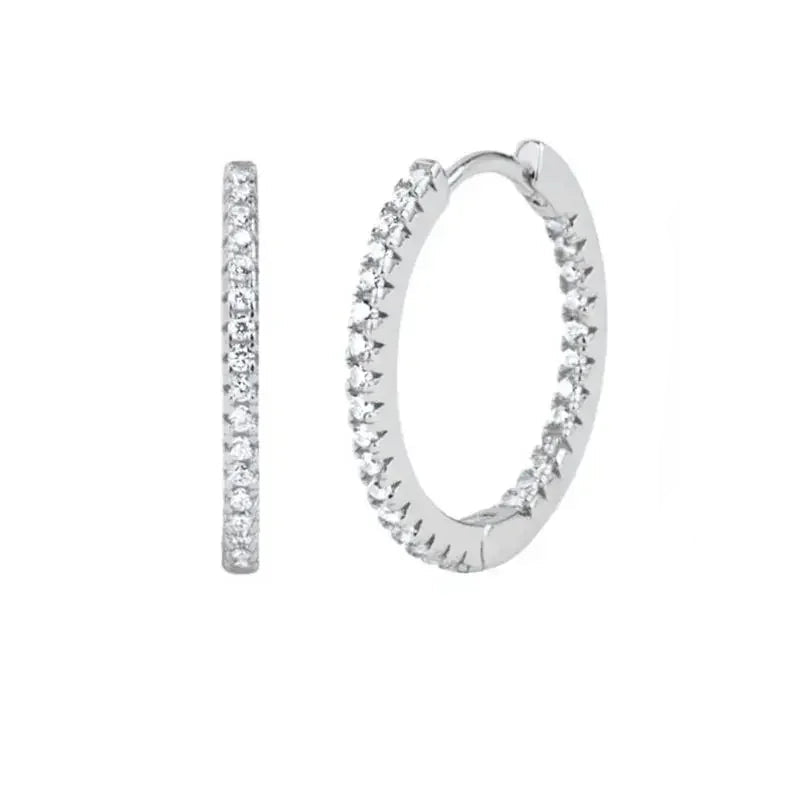 CIRCLE HOOP EARRINGS