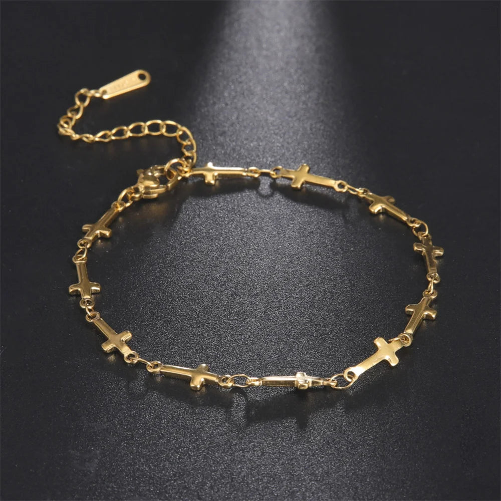 JESUS CROSS BRACELET