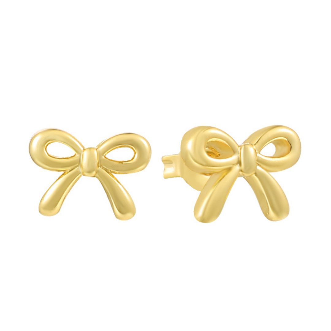 BOWKNOT STUD EARRINGS