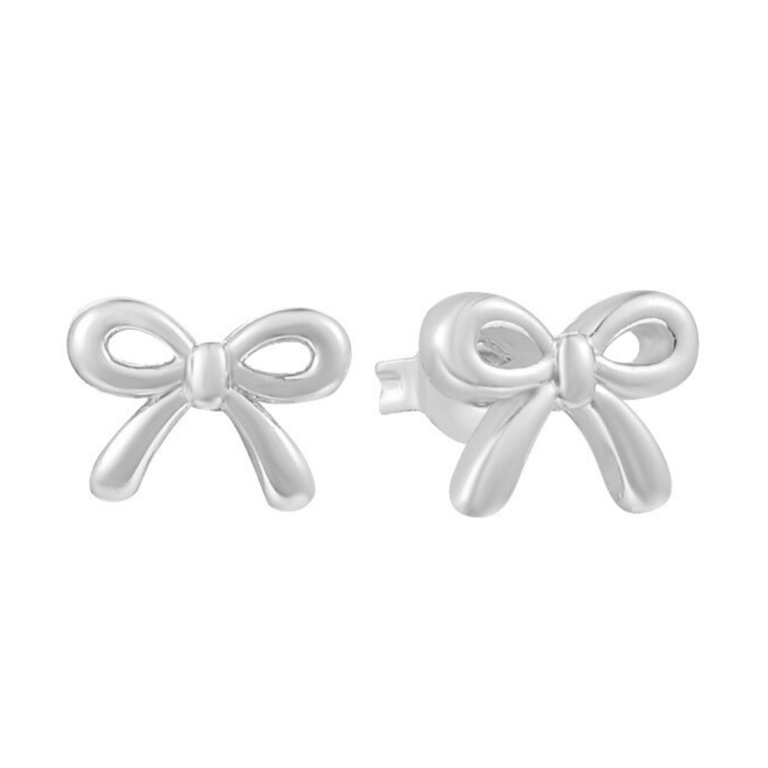 BOWKNOT STUD EARRINGS
