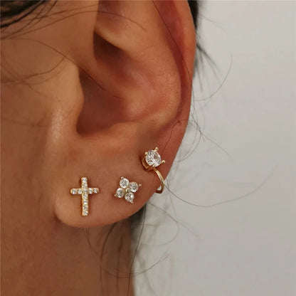 HOLY CROSS EARRINGS