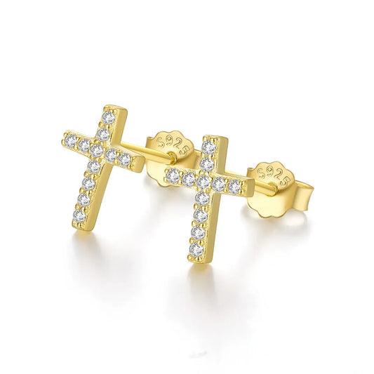 HOLY CROSS EARRINGS