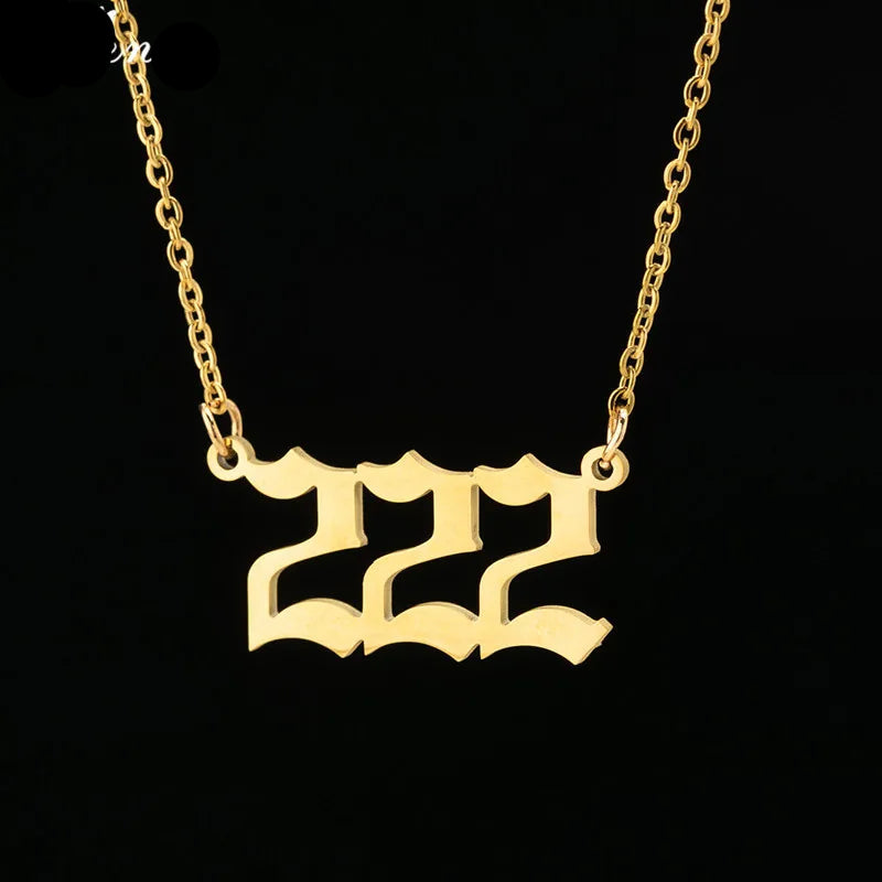 ANGEL NUMBER NECKLACE