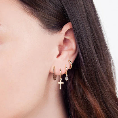 CIRCLE HOOP EARRINGS
