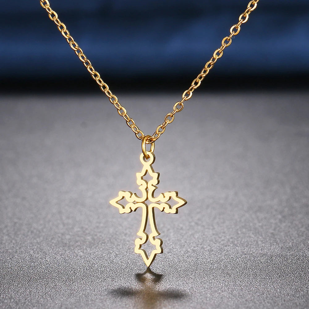 FOREVER CROSS NECKLACE