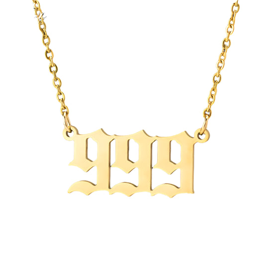 ANGEL NUMBER NECKLACE
