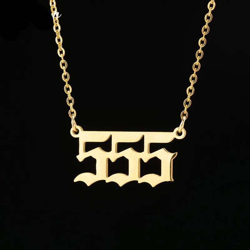 ANGEL NUMBER NECKLACE