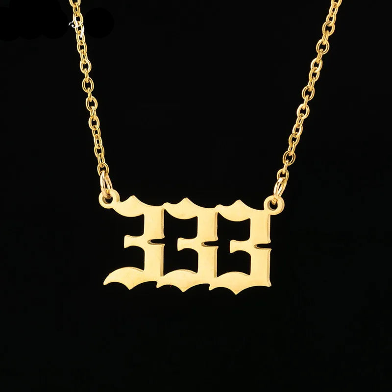 ANGEL NUMBER NECKLACE