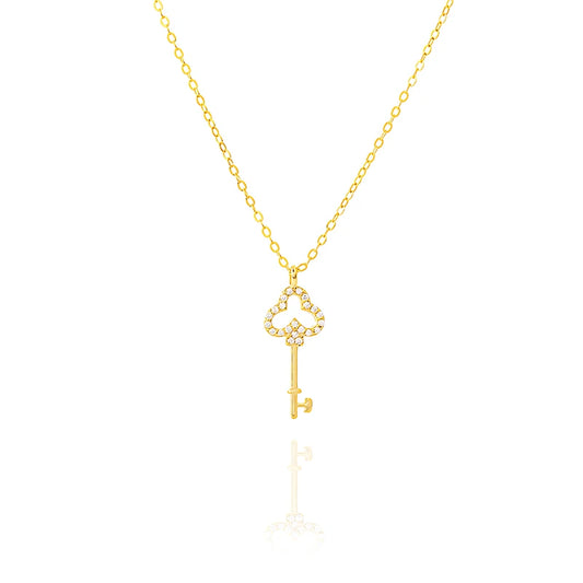 VINTAGE KEYSTONE NECKLACE