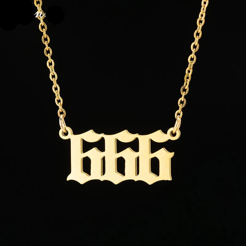 ANGEL NUMBER NECKLACE
