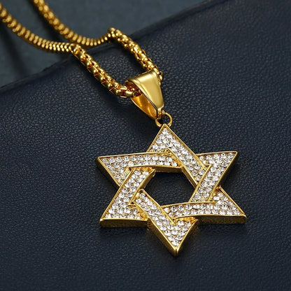 JEWISH STAR OF DAVID NECKLACE