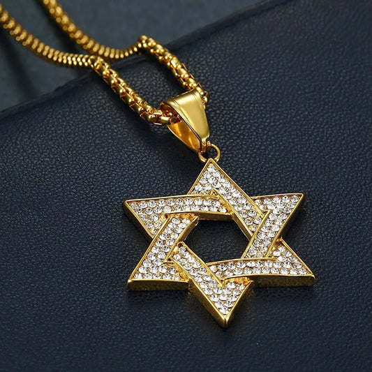 JEWISH STAR OF DAVID NECKLACE