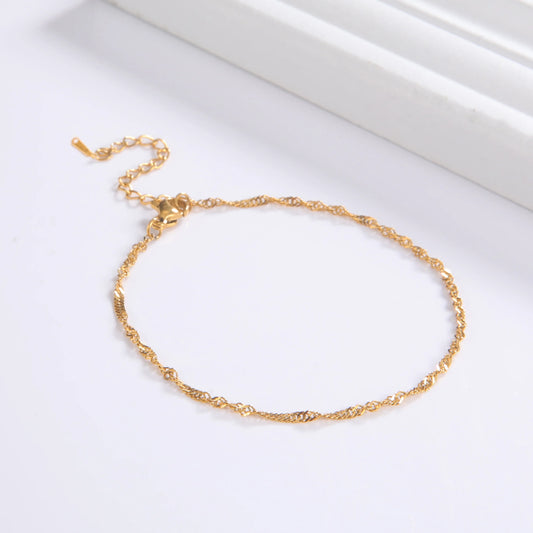 TWIST WAVE ANKLET