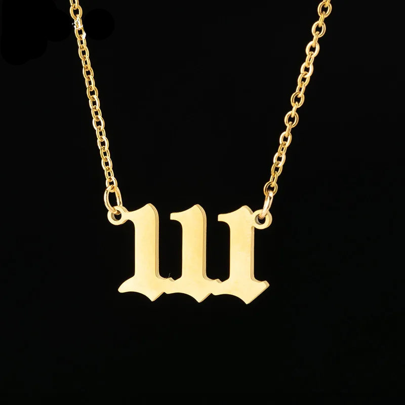 ANGEL NUMBER NECKLACE
