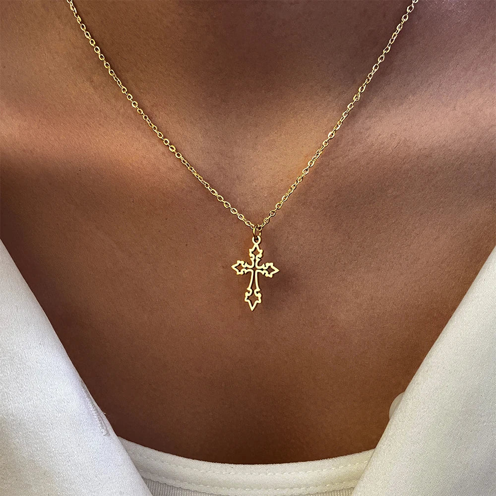 FOREVER CROSS NECKLACE