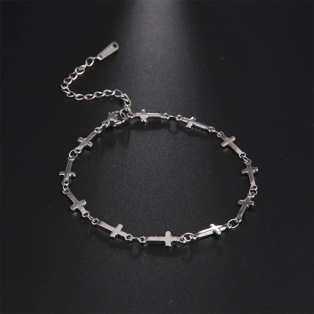 JESUS CROSS BRACELET