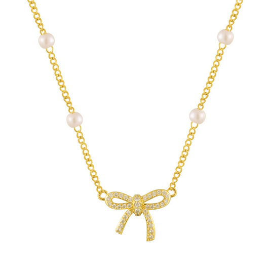 VERSATILE BOW NECKLACE