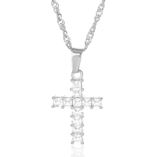 JESUS CROSS NECKLACE