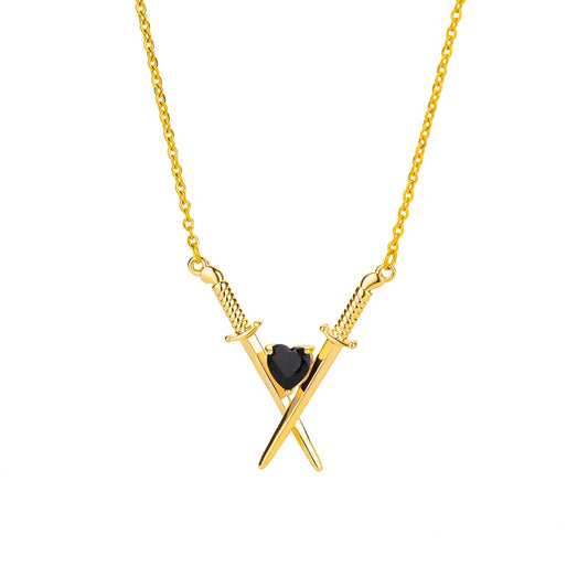SWORD HEART NECKLACE