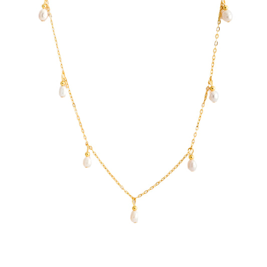 SIMULATED PEARL NECKLACE