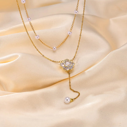 VNOX ELEGANT PEARL NECKLACE