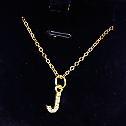 KPOP SHINING ALPHABET NECKLACE