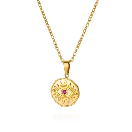 LUCKY EVIL EYE NECKLACE
