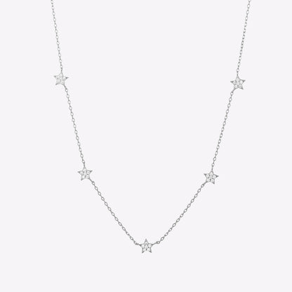 STAR PAVE CHRAM NECKLACE