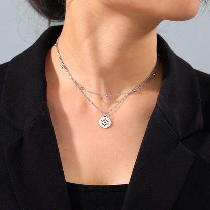 ROUNDSUN BEADS NECKLACE