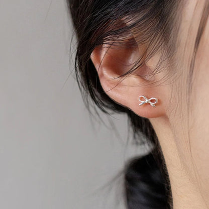 BOWKNOT STUD EARRINGS