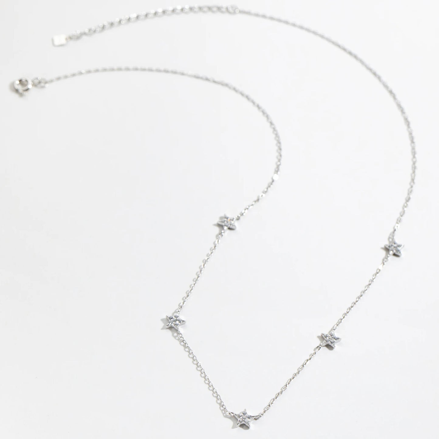 STAR PAVE CHRAM NECKLACE