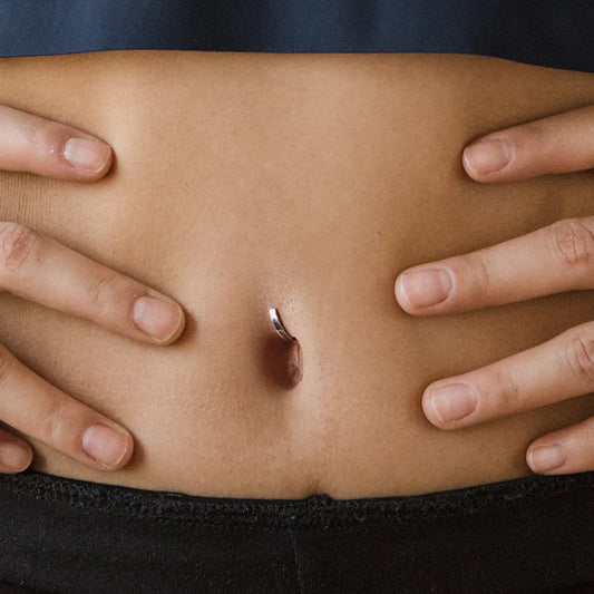 GLOSSY NAVEL RING