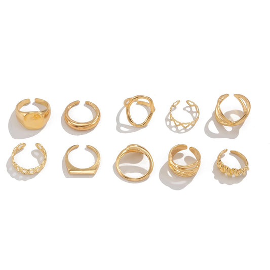 10 PCS VINTAGE RINGS