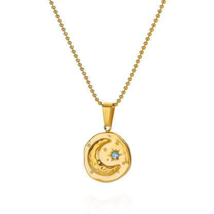 MOON STAT NECKLACE
