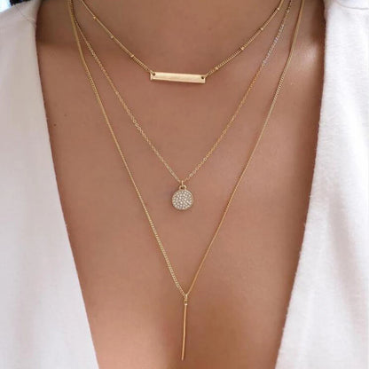 MULTIPLE LAYERED NECKLACE