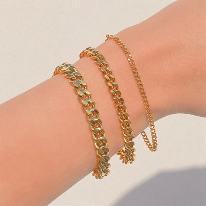 CUBAN CHARM BRACELET