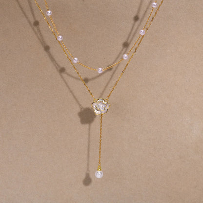 VNOX ELEGANT PEARL NECKLACE